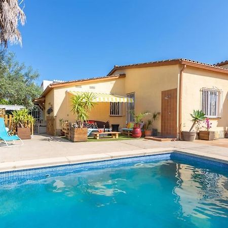S46-Casa De Vacaciones Climatizada Con Piscina, En El Centro Junto Al Mar, Barbacoa Y Wiifi Empuriabrava Extérieur photo